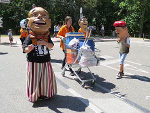 Bateig dels gegants de l'Esquerra del Ter, en Benet i la Carmen