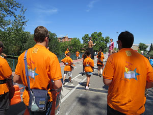 Bateig dels gegants de l'Esquerra del Ter, en Benet i la Carmen