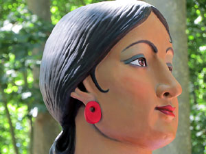 Bateig dels gegants de l'Esquerra del Ter, en Benet i la Carmen