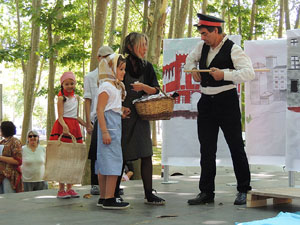Bateig dels gegants de l'Esquerra del Ter, en Benet i la Carmen