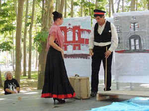 Bateig dels gegants de l'Esquerra del Ter, en Benet i la Carmen