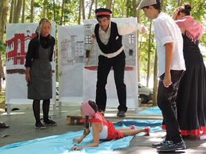 Bateig dels gegants de l'Esquerra del Ter, en Benet i la Carmen