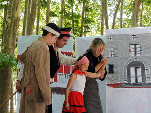 Bateig dels gegants de l'Esquerra del Ter, en Benet i la Carmen