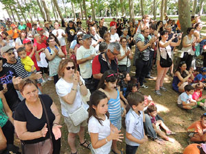 Bateig dels gegants de l'Esquerra del Ter, en Benet i la Carmen