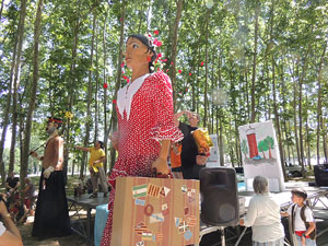 Bateig dels gegants de l'Esquerra del Ter, en Benet i la Carmen