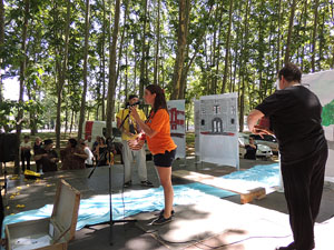 Bateig dels gegants de l'Esquerra del Ter, en Benet i la Carmen