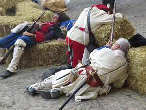Girona resisteix! Jornades de recreació històrica de la Guerra de Successió. Combat final a la plaça de Sant Domènec