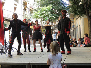 Festival inund'ART 2015. Espectacle de Conceptartprocess