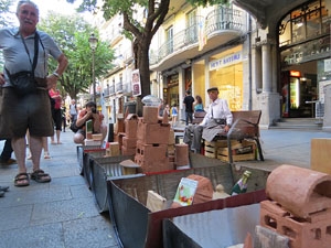 Festival inund'ART 2015. Espai expositiu de la Rambla de la Llibertat