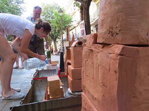 Festival inund'ART 2015. Espai expositiu de la Rambla de la Llibertat