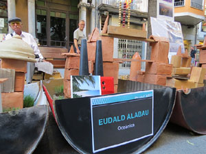 Festival inund'ART 2015. Espai expositiu de la Rambla de la Llibertat