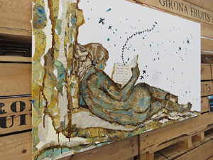 Festival inund'ART 2015. Espai expositiu de la Rambla de la Llibertat