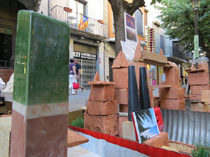 Festival inund'ART 2015. Espai expositiu de la Rambla de la Llibertat