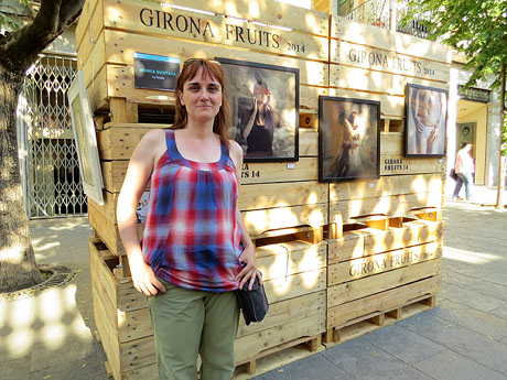 Festival inund'ART 2015 - Espai expositiu de la Rambla de la Llibertat. M&ograve;nica Quintana