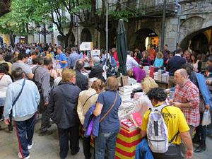Sant Jordi 2015 a Girona