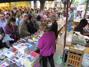 Sant Jordi 2015 a Girona