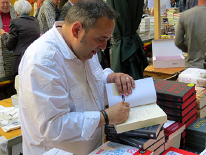 Sant Jordi 2015 a la Llibreria Geli. Signatures de llibres
