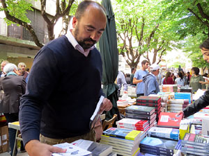 Sant Jordi 2015 a la Llibreria Geli. Signatures de llibres