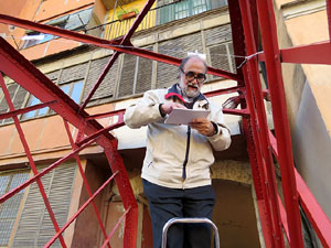 Sant Jordi 2015 a Girona. Estenem Poesia, per &Ograve;mnium Giron&egrave;s 