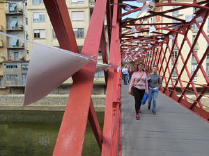 Sant Jordi 2015 a Girona. Estenem Poesia, per &Ograve;mnium Giron&egrave;s 