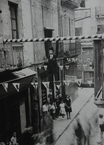 El Tarl&agrave; de l'Argenteria. Aproximadament 1940