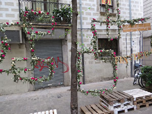 Temps de Flors 2015. Carrer Albereda, Rambla Verdaguer i voltants