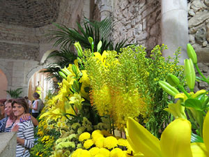 Temps de Flors 2015. Els Banys Àrabs