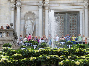 Temps de Flors 2015. Les escales de la Catedral i voltants