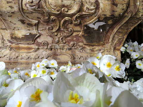 Decoraci&oacute; de la capella de la Mare de D&eacute;u del Bell Ull