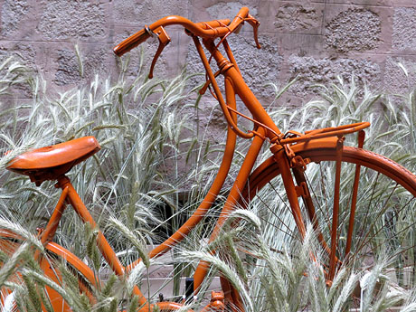 Temps de Flors 2015. Carrer de la For&ccedil;a. Patis, espais, carrerons