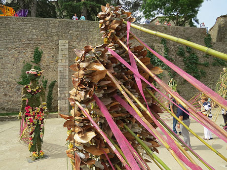 Temps de Flors 2015. La plaça dels Jurats