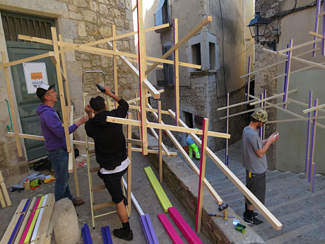 Temps de Flors 2015. La preparació