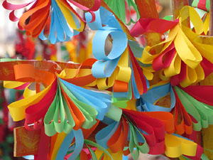 Temps de Flors 2015. El Mercadal. Pla&ccedil;a de Santa Susanna, carrer Nou i carrer de Santa Clara