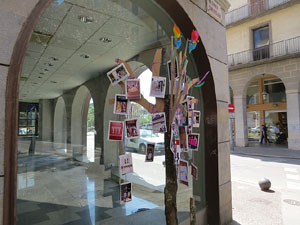 Temps de Flors 2015. El Mercadal. Pla&ccedil;a de Santa Susanna, carrer Nou i carrer de Santa Clara
