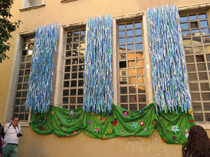 Temps de Flors 2015. El Mercadal. Pla&ccedil;a de Santa Susanna, carrer Nou i carrer de Santa Clara