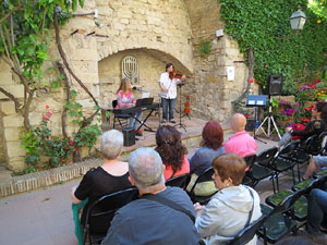 Temps de Flors 2015. M&uacute;sica i Flors. Actuacions musicals a diversos espais