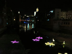 Temps de Flors 2015. El riu Onyar