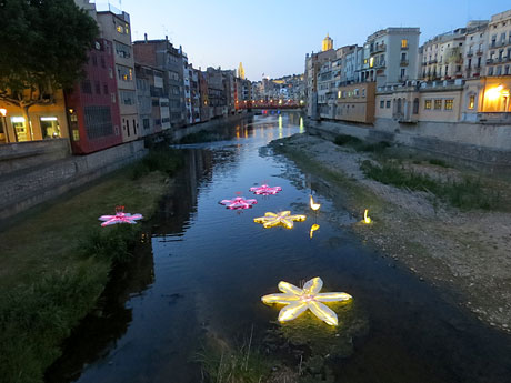Temps de Flors 2015. El riu Onyar