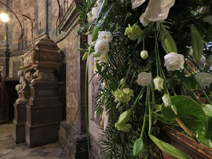 Temps de Flors 2015. L'església de Sant Feliu