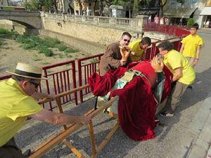 Und&agrave;rius, festival d'estiu de Girona de cultura popular i tradicional. Cercavila de Fal&middot;lera Gironina