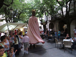 Und&agrave;rius, festival d'estiu de Girona de cultura popular i tradicional. Cercavila de Fal&middot;lera Gironina
