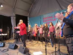 Festival A Capella 2016. Actuaci&oacute; del cor Flumine