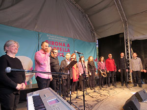Festival A Capella 2016. Actuaci&oacute; del cor Flumine
