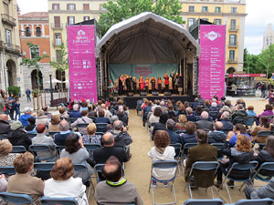 Festival A Capella 2016. Actuaci&oacute; del cor Flumine