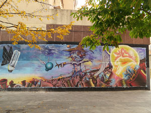 Art mural als carrers de Girona 