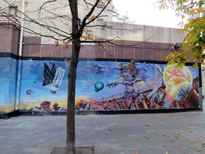 Art mural als carrers de Girona 