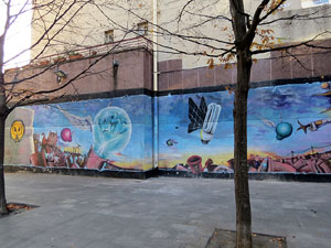 Art mural als carrers de Girona 