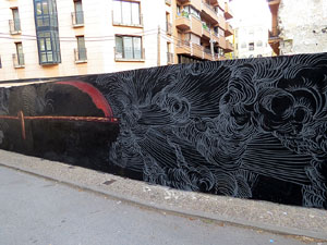 Art mural als carrers de Girona 