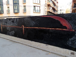 Art mural als carrers de Girona 