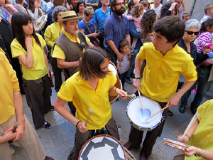 Festes de Primavera de Girona 2016. Penjada del Tarl&agrave;. El preg&oacute;